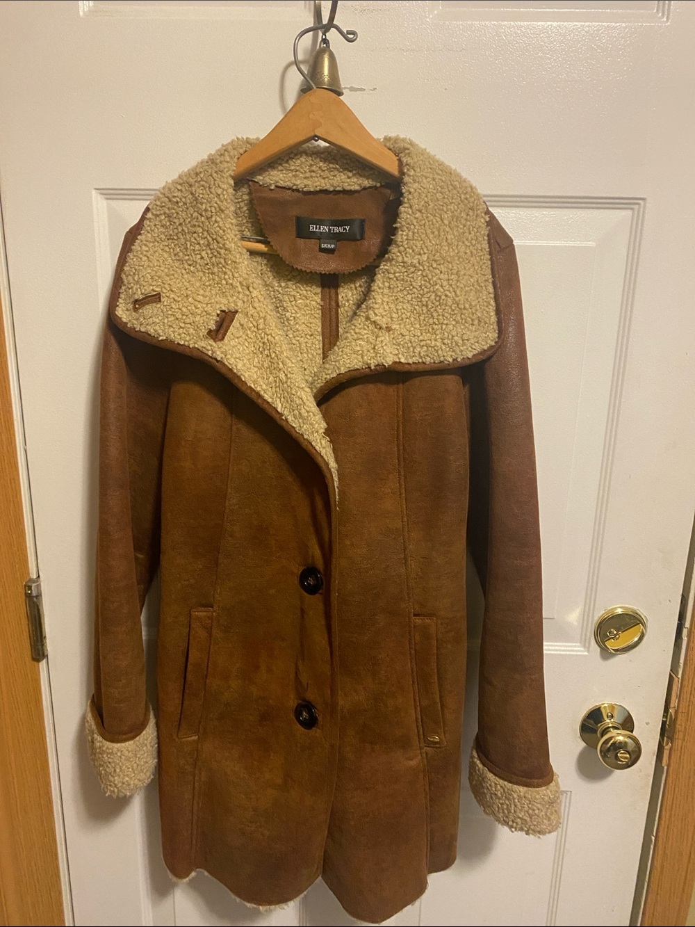 Ellen Tracy shearling jacket